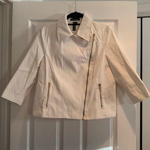 White and Gold Ralph Lauren Jacket